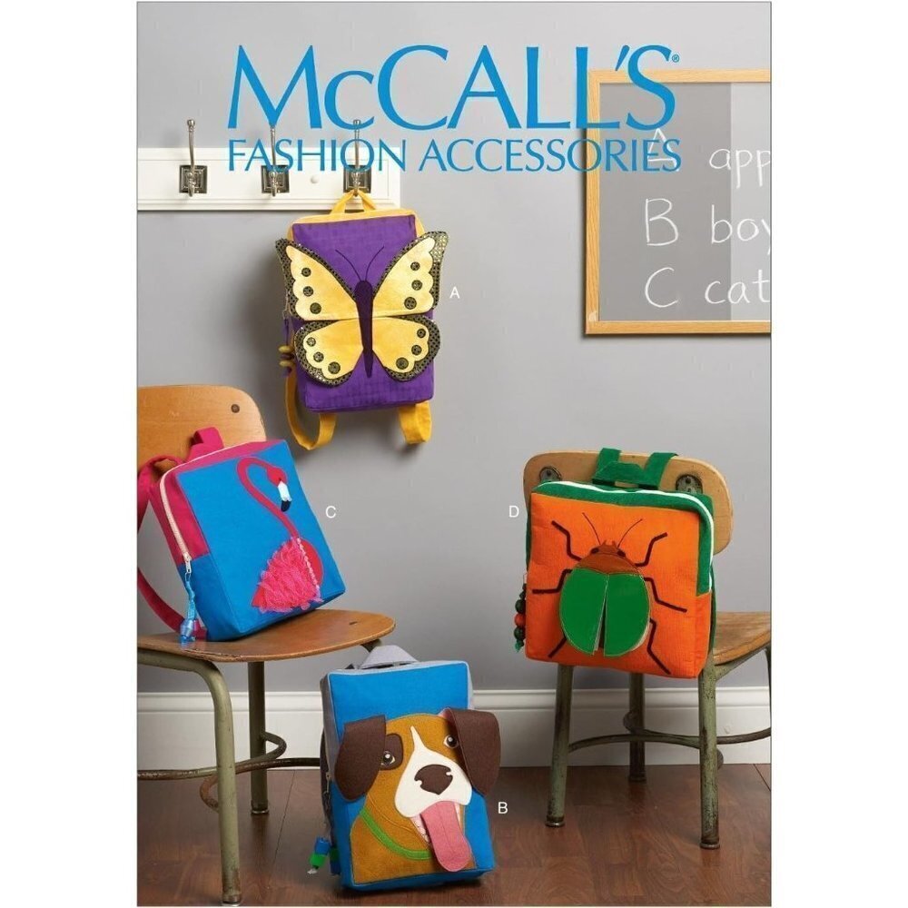 McCalls Sewing Pattern 6808 Backpacks